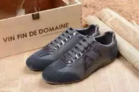 sneakers basses man armani giorgio armani leather aj deep